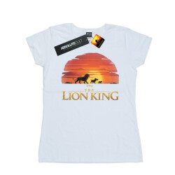 Li-cense Disney dames the lion king movie sunset logo katoenen t-shirt