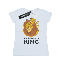 Li-cense Disney dames the lion king my daddy is king katoenen t-shirt