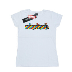 Li-cense Marvel dames kawaii strepen katoenen t-shirt