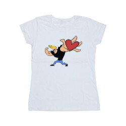Li-cense Johnny bravo dames hart present katoenen t-shirt