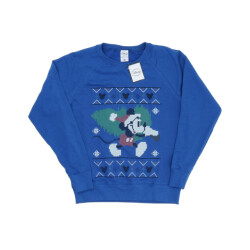 Li-cense Disney dames mickey mouse kerstboom sweatshirt