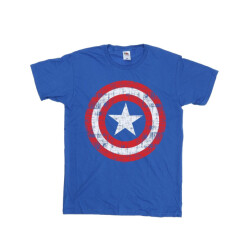 Li-cense Marvel meisjes avengers captain america gekrast schild katoenen t-shirt