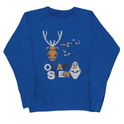 Li-cense Disney dames frozen kerstmis olaf en sven sweatshirt