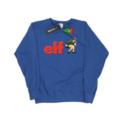 Li-cense Elf dames crouching logo sweatshirt