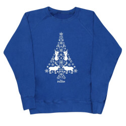 Li-cense Disney dames frozen kerstboom sweatshirt