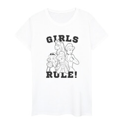 Li-cense Disney dames prinsessen girls rule katoenen t-shirt