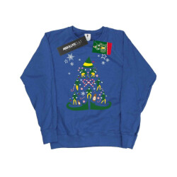 Li-cense Elf dames kerstboom sweatshirt