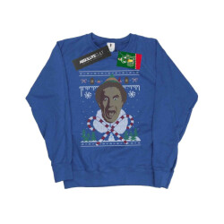 Li-cense Elf dames kerst fair isle sweatshirt