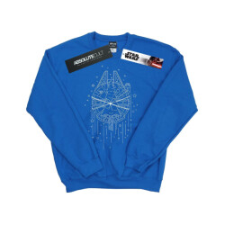 Li-cense Star wars dames millennium falcon kerstboom levering sweatshirt