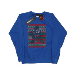 Li-cense A nightmare on elm street dames kerst fair isle sweatshirt