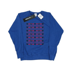 Li-cense Disney dames mickey en minnie kersthartjes sweatshirt