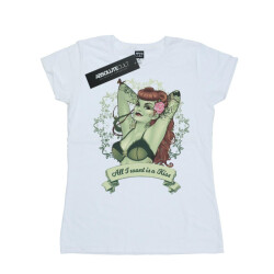 Li-cense Dc comics dames poison ivy all i want is a kiss katoenen t-shirt