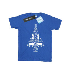 Li-cense Disney dames frozen kerstboom katoenen vriendje t-shirt