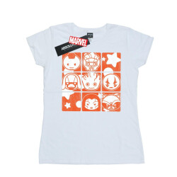 Li-cense Marvel dames kawaii guardians of the galaxy retro katoenen t-shirt