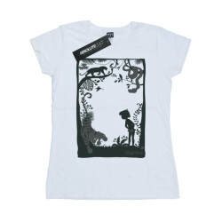Li-cense Disney dames the jungle book silhouette poster katoenen t-shirt