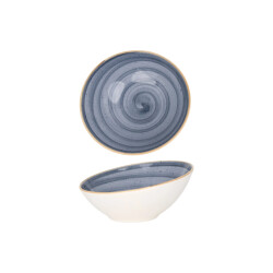 Bonna Serveerschaal aura dusk porselein 18 cm (450cc) set van 2