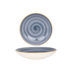 Bonna Diepbord aura dusk porselein 25 cm (1300cc) set van 6