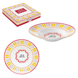Easy Life Pasta bowl 30 cm porselein pasta lovers