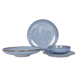 Bonna Serviesset sky hygge 24 delig 6 personen porselein