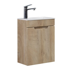 Badplaats Toiletmeubel thermis 40 x 22 cm licht fonteinmeubel met