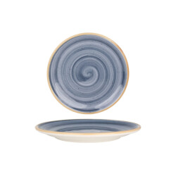 Bonna Dessertbord aura dusk porselein 17 cm set van 6