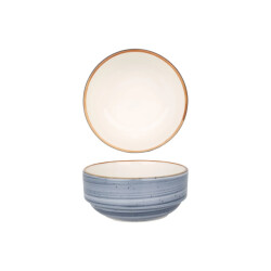 Bonna Kommetje aura dusk porselein 12 cm (350cc) set van 6