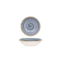 Bonna Serveerschaal aura dusk porselein 9 cm (50cc) set van 2