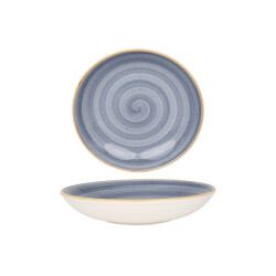 Bonna Diepbord aura dusk porselein 23 cm (1000cc) set van 6