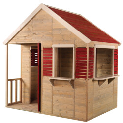 Wendi Toys Houten speelhuis krokodil 155x120x168cm -