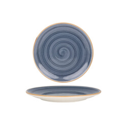 Bonna Dessertbord aura dusk porselein 19 cm set van 6