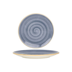 Bonna Dessertbord aura dusk porselein 21 cm set van 6