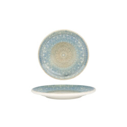 Bonna Dessertbord rivus ethnic porselein 15 cm set van 6