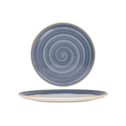 Bonna Pizzabord aura dusk porselein 32 cm set van 2