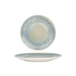 Bonna Dinerbord rivus ethnic porselein 27 cm set van 6