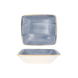 Bonna Serveerschaal aura dusk porselein 19x17 cm set van 2