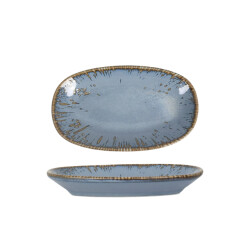 Bonna Serveerschaal sky snell porselein 15x8.5 cm set van 2