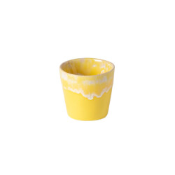 Costa Nova Set/6 espresso cup 9 cl geel
