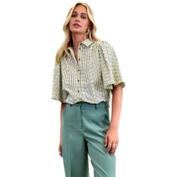 Minus Msbessina shirt reseda