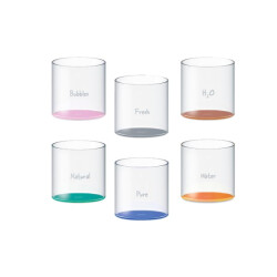 WD Lifestyle Set/6 tumbler 25 cl colors monterey line