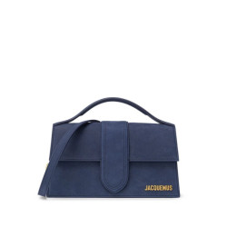 Jacquemus Navy blue scamosciato handtas