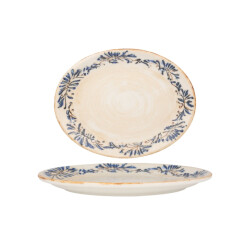 Bonna Serveerschaal grandma porselein 20 cm set van 2