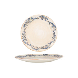 Bonna Dinerbord grandma porselein 27 cm set van 6