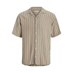 Jack & Jones Jjeenzo stripe resort shirt ss sn dessin