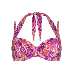 Ten Cate bikini top multiway padded wired bikini top dames multicolour-roze