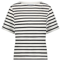 Red Button Top srb4528 terry dark blue