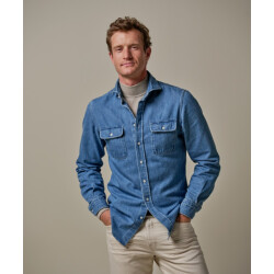 Profuomo Ppwf10007a 4 heren western   overshirt -  profu