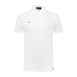 Morse code Alpha 3 jersey polo met korte mouwen