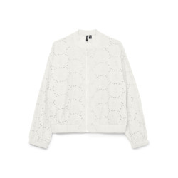 Vero Moda vmhay new bomber jacket wvn 10324272 snow white