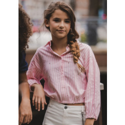 Looxs Revolution Blouse pastel pink voor meisjes in de kleur