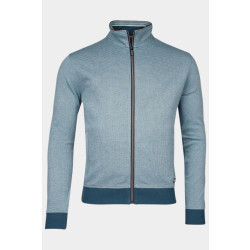 Baileys Vest sweat cardigan zip y/d jacqu 512295/62